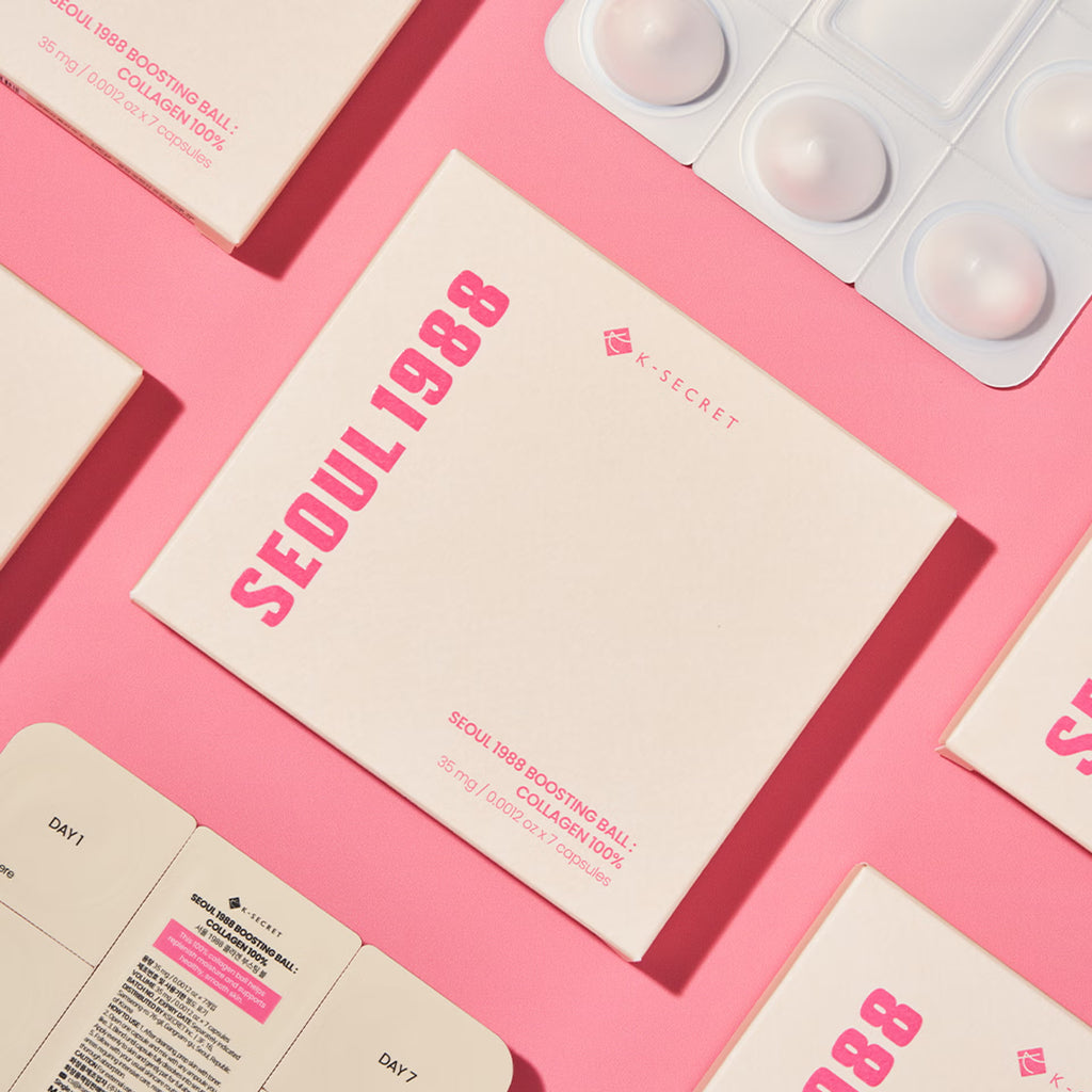 K-SECRET SEOUL 1988 BOOSTING BALL : COLLAGEN 100% 35mg