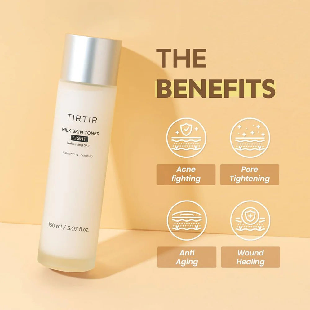 TIRTIR MILK SKIN TONER LIGHT 150ML
