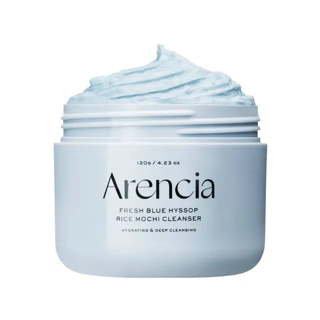 Arencia Blue Hyssop Rice Mochi Cleanser 120g