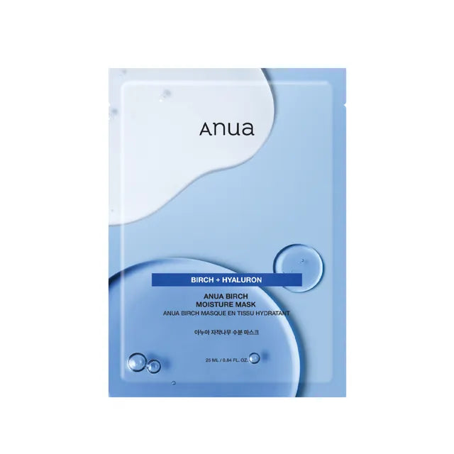 ANUA BIRCH MOISTURE SHEET MASK (10ea)