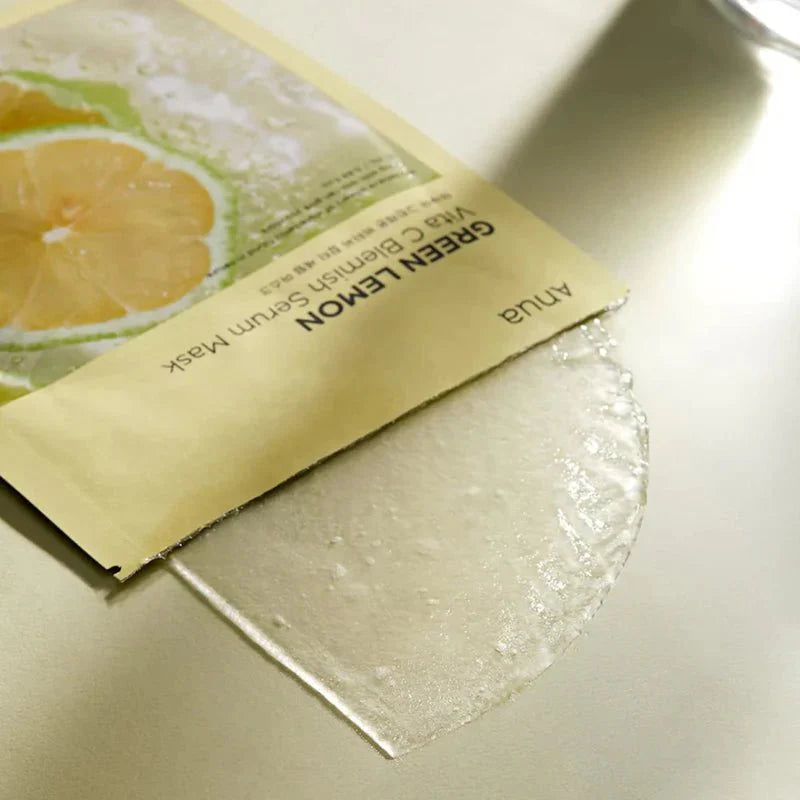 ANUA Green Lemon Vita C Blemish Serum Mask (10PCS)