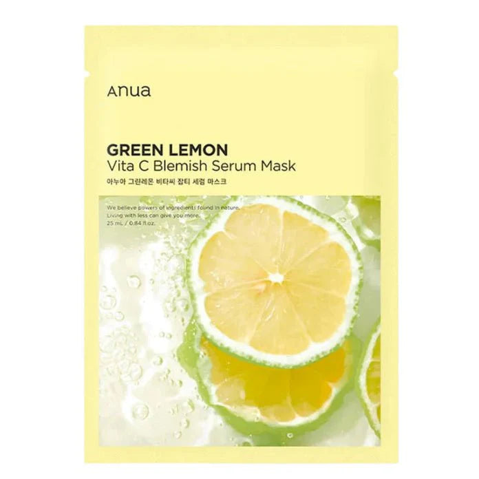ANUA Green Lemon Vita C Blemish Serum Mask (10PCS)