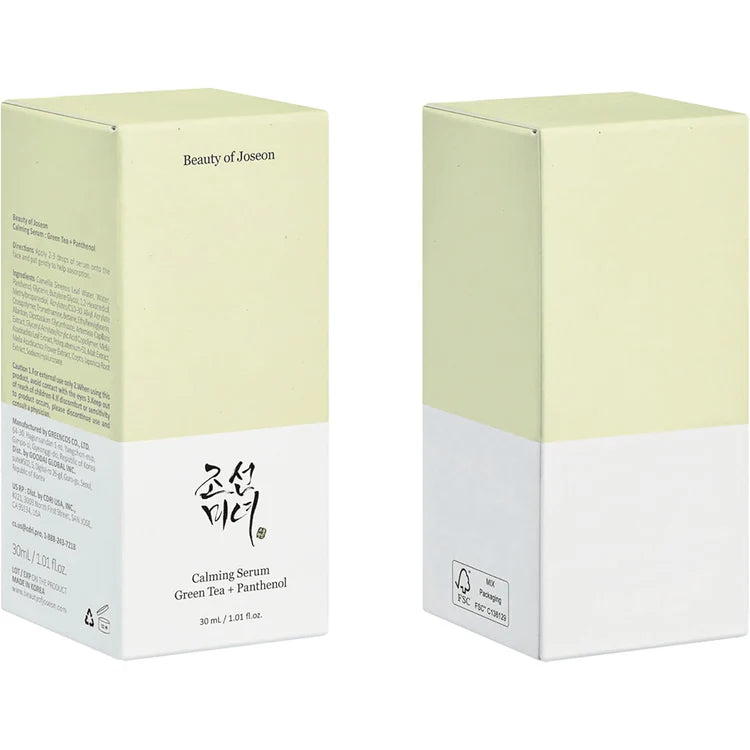 Beauty of Joseon Calming Serum : Green tea + Panthenol
