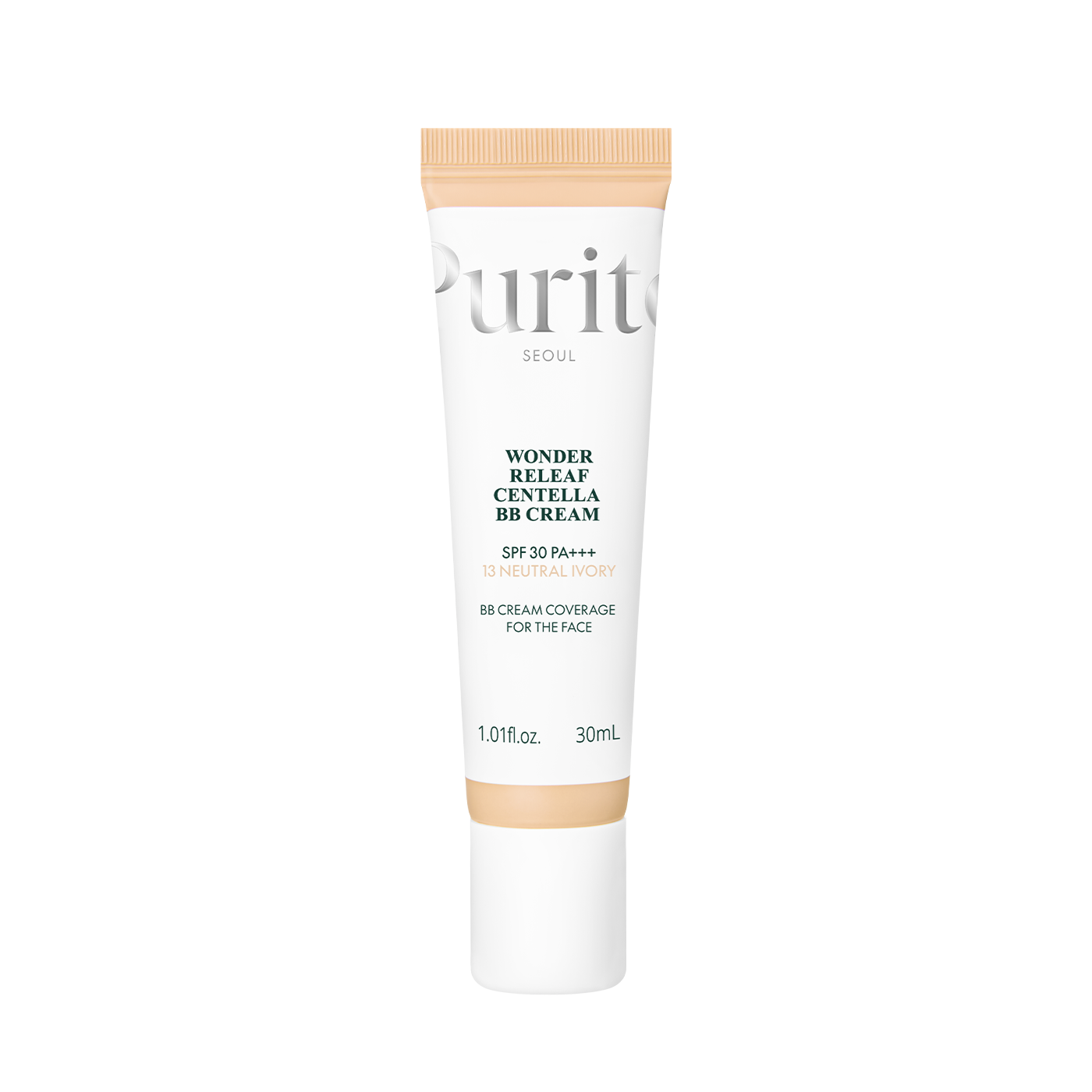 PURITO Wonder Releaf Centella BB Cream 30ml (4 Colors)