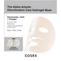 COSRX The Alpha-Arbutin Discoloration Care Hydrogel Mask 34g x 1 ea