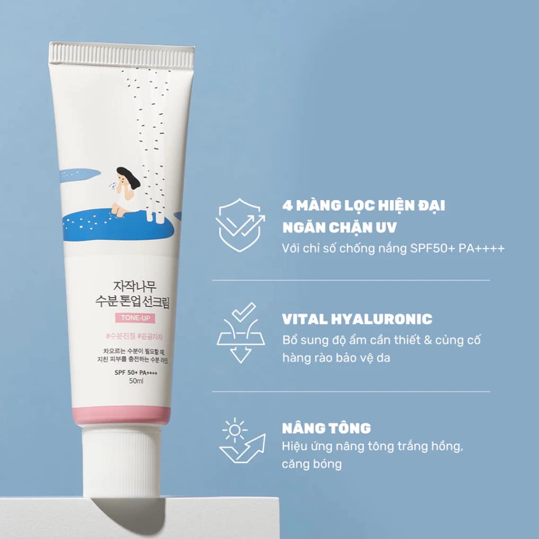 Round Lab Birch Juice Moisturizing Tone-up Sunscreen 50ml