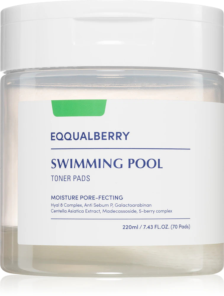 Eqqualberry Swimming Pool Toner Pads 220ml (70ea)