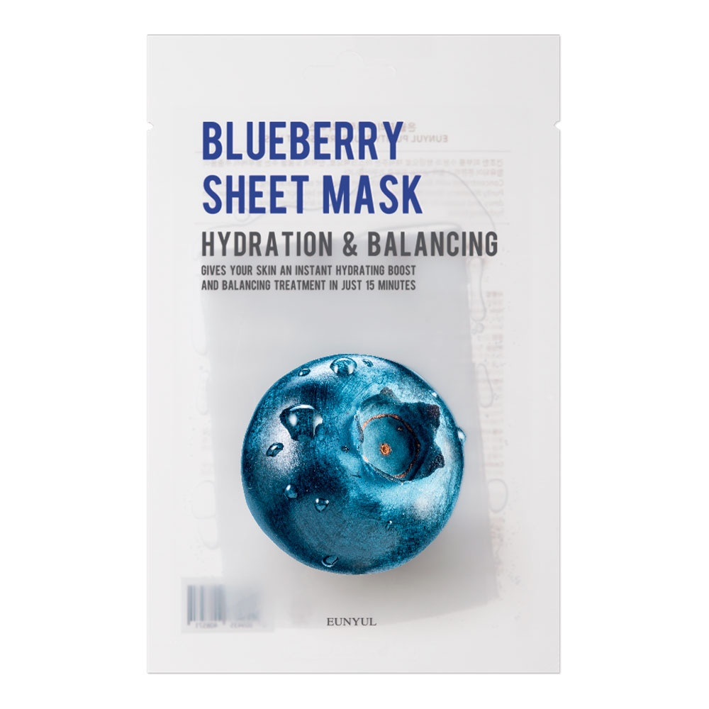 EUNYUL Purity Sheet Mask -Blueberry