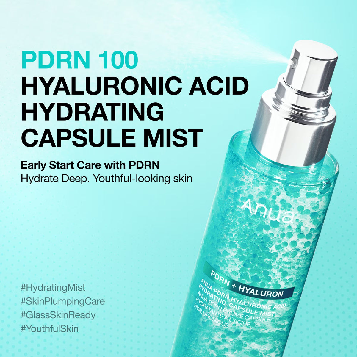 ANUA ANUA PDRN HYALURONIC ACID HYDRATING CAPSULE MIST 100ml