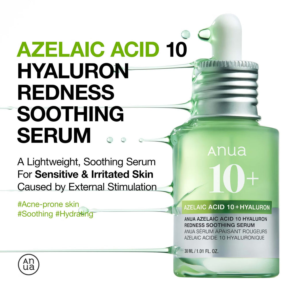 ANUA AZELAIC HYALURON SOOTHING SERUM 30ML