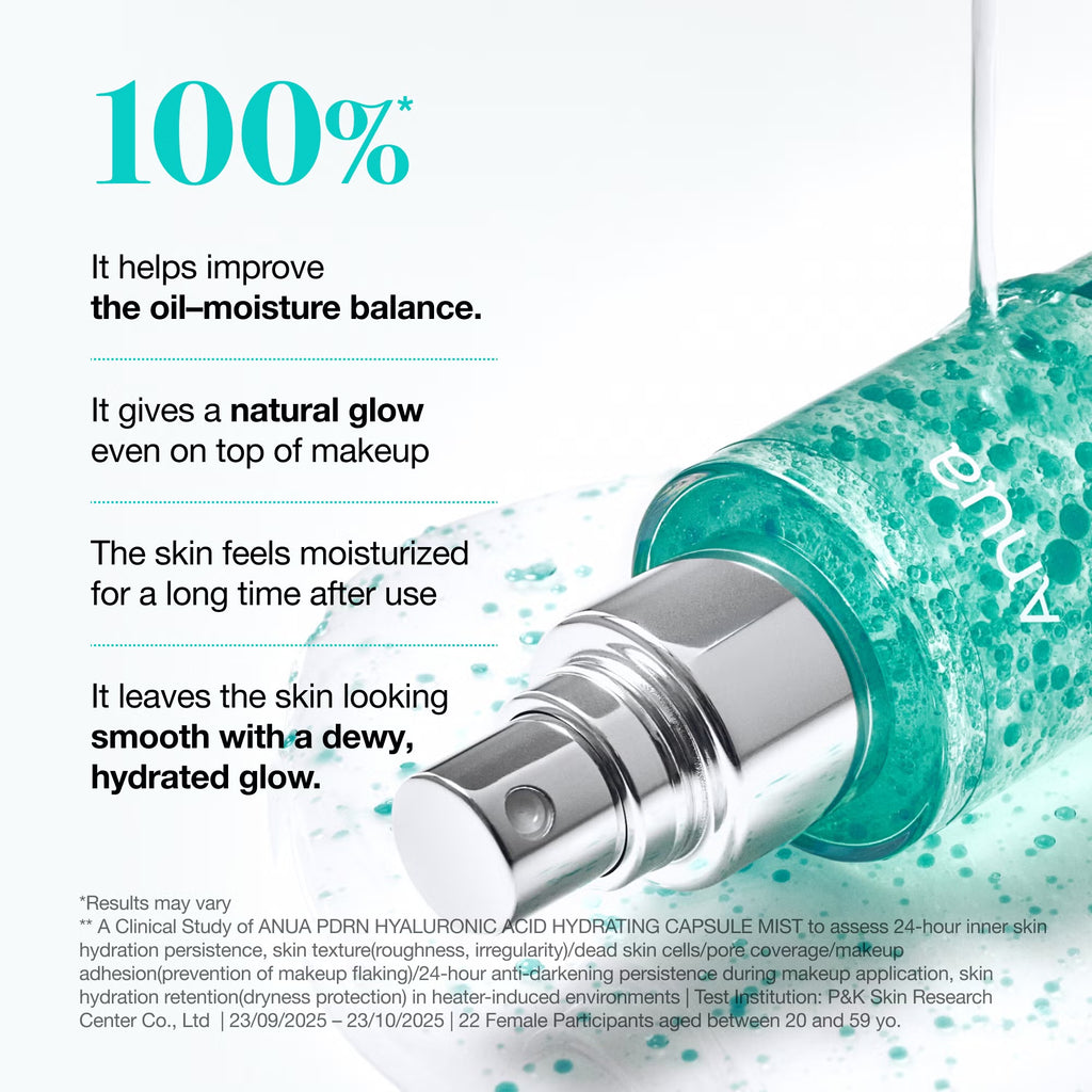 ANUA ANUA PDRN HYALURONIC ACID HYDRATING CAPSULE MIST 100ml