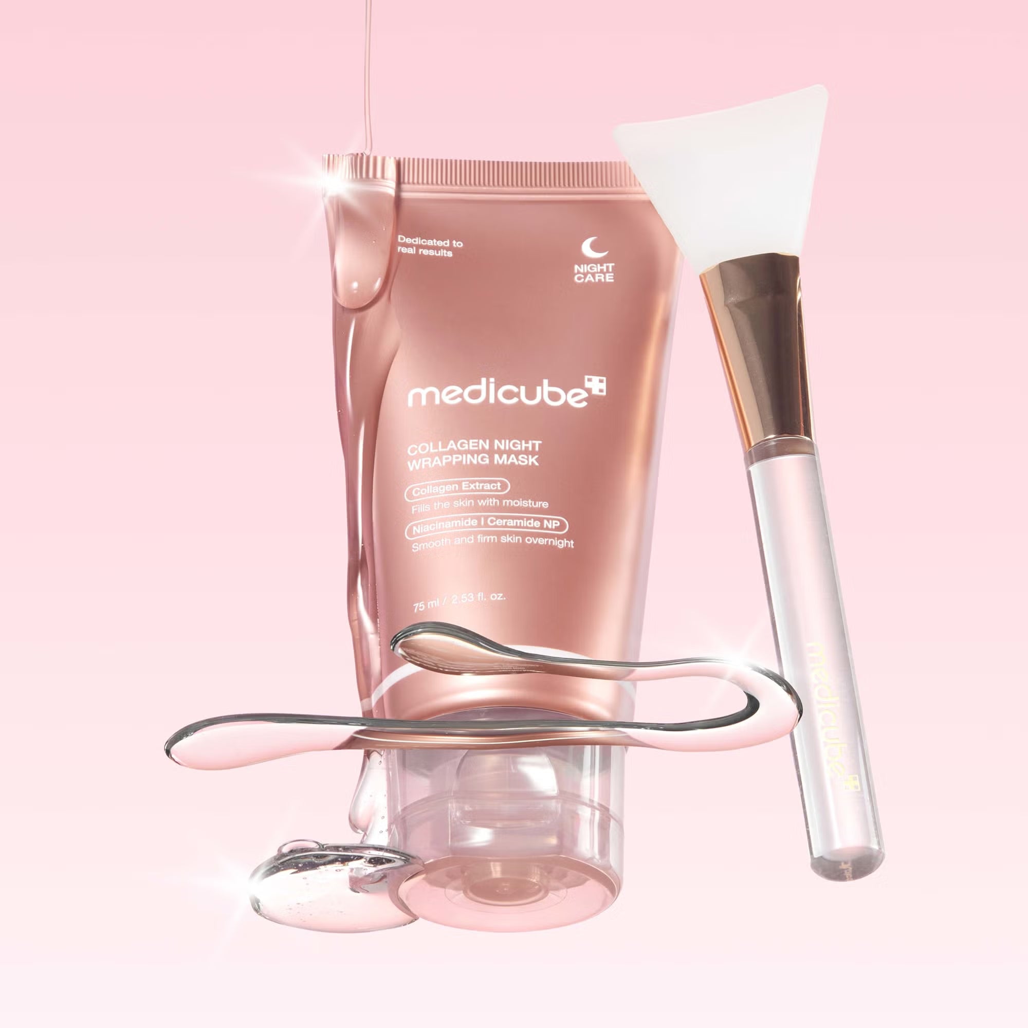 MEDICUBE COLLAGEN MILK TONING WRAPPING MASK 75ml