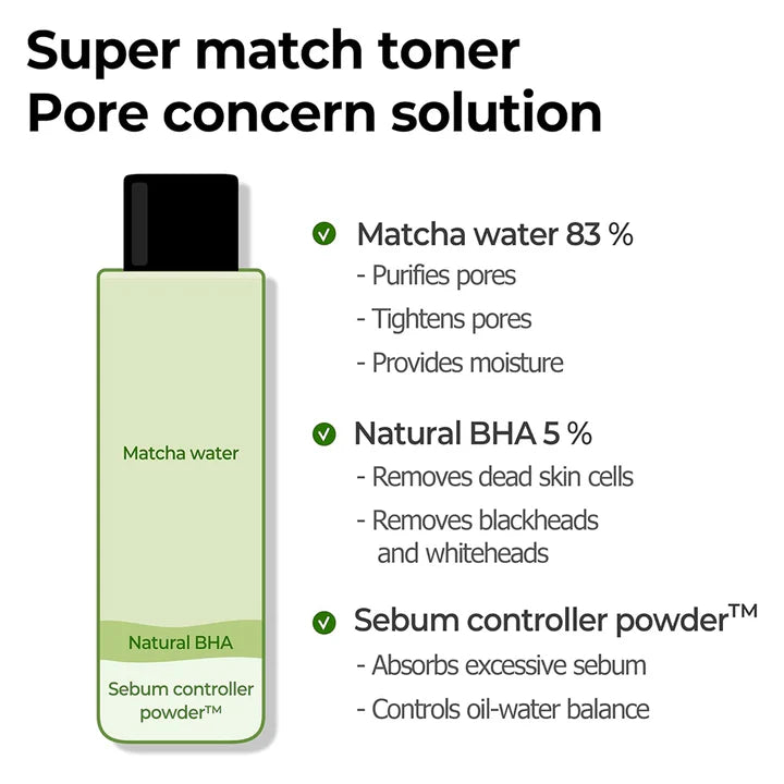 SOME BY MI Super Matcha Pore Tightening Toner 150ml