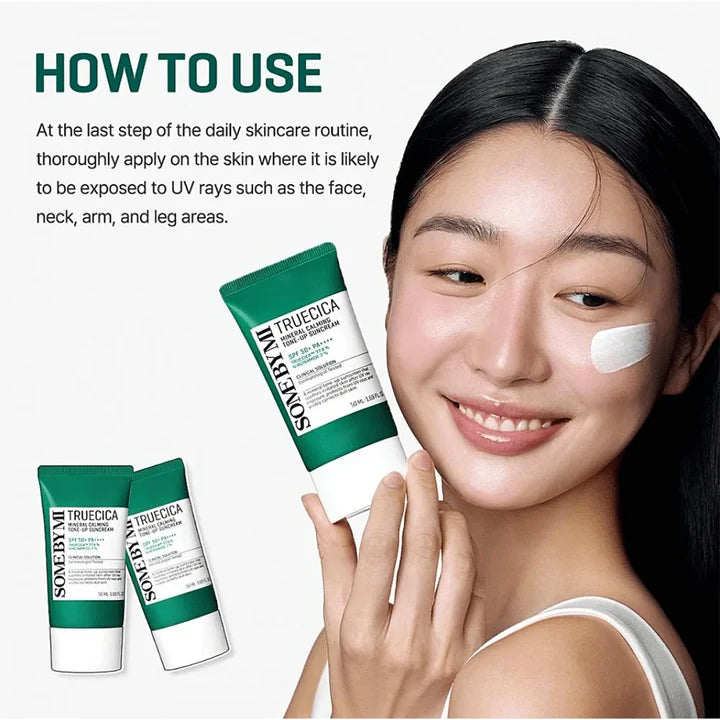 SOME BY MI Truecica Mineral Calming Tone Up Suncream SPF 50+ PA++++ 50ml