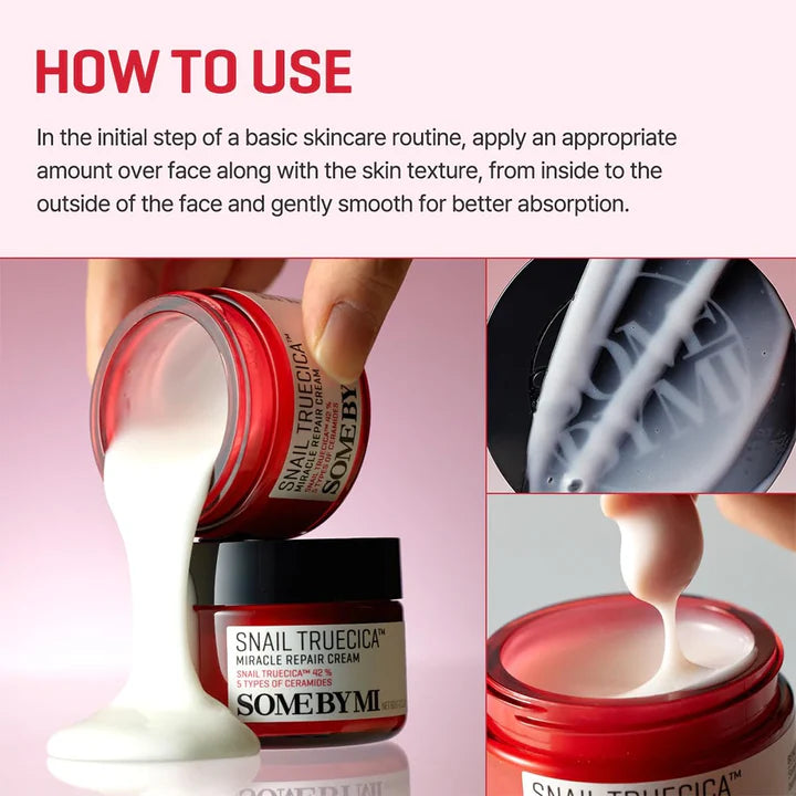 SOME BY MI Snail Truecica Miracle Repair Cream