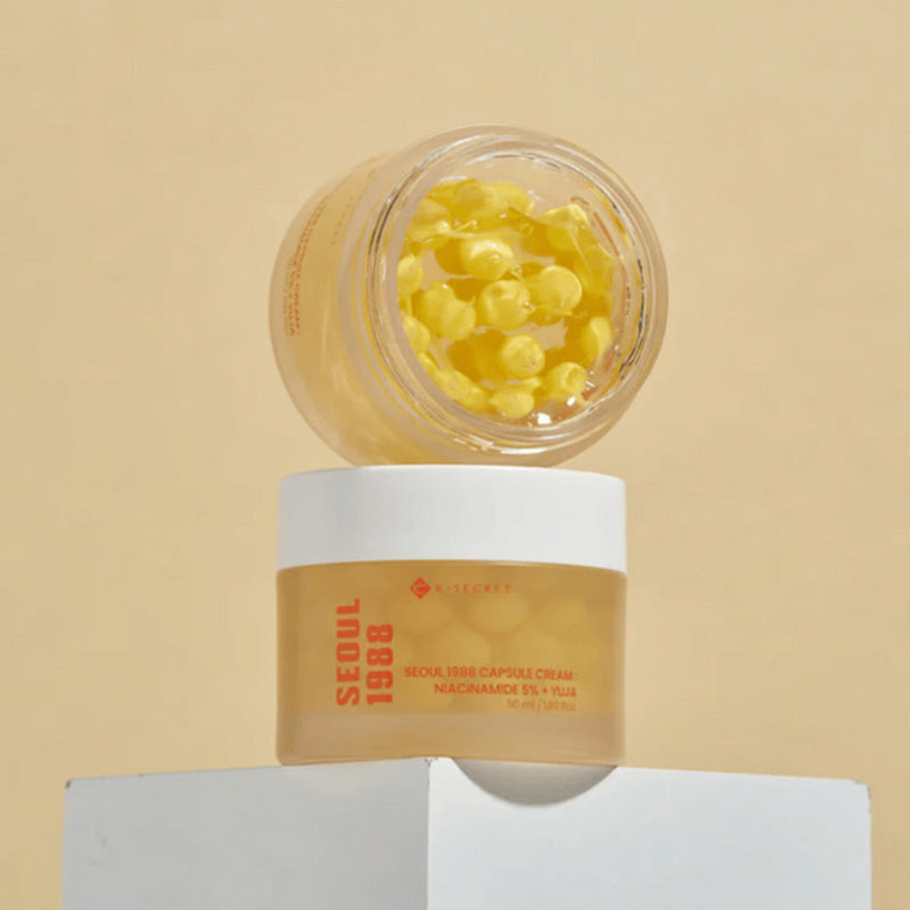 K-SECRET SEOUL 1988 CAPSULE CREAM : NIACINAMIDE 5% + YUJA 50ml