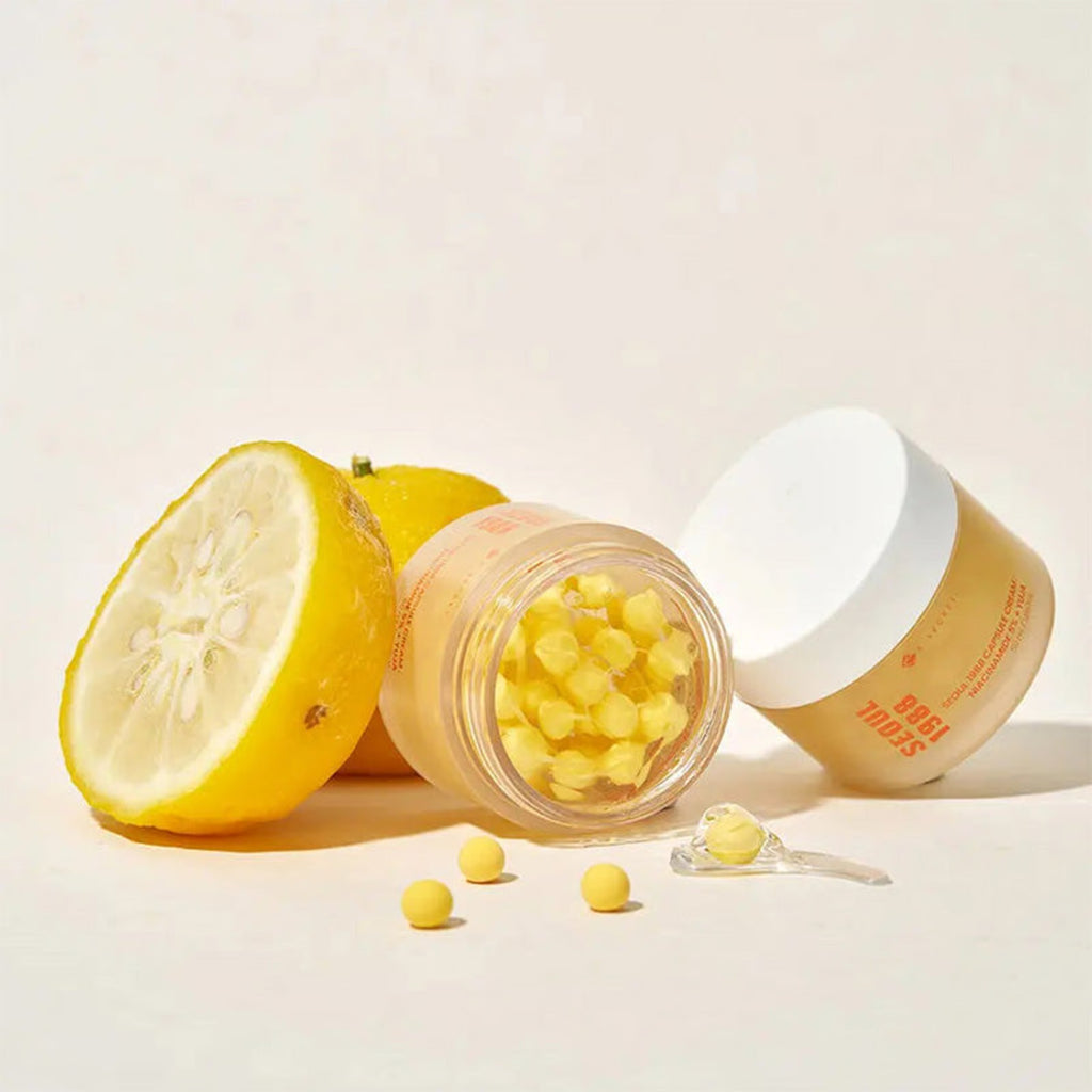 K-SECRET SEOUL 1988 CAPSULE CREAM : NIACINAMIDE 5% + YUJA 50ml