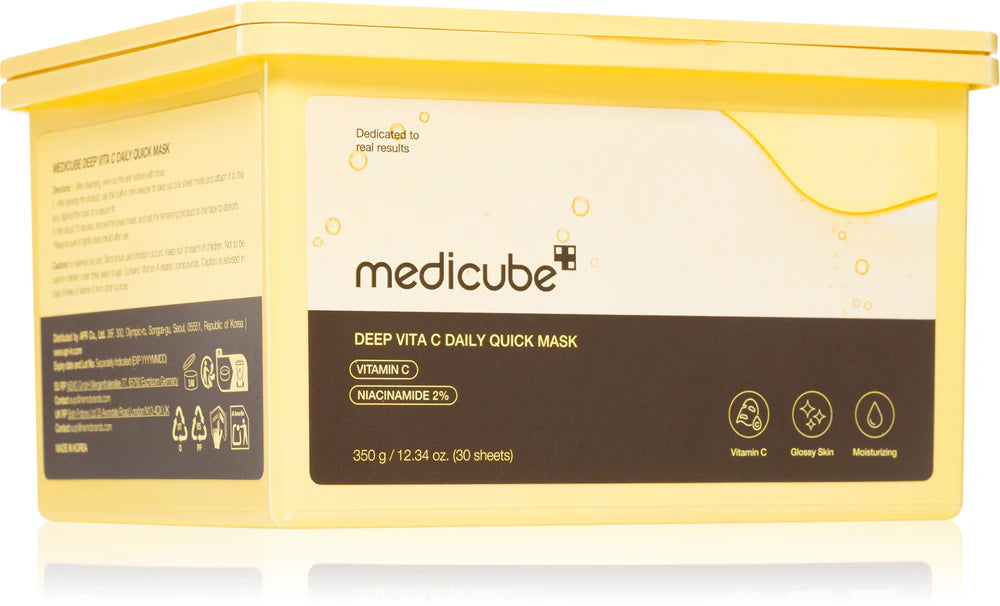 MEDICUBE DEEP VITA C DAILY QUICK MASK (30pcs)