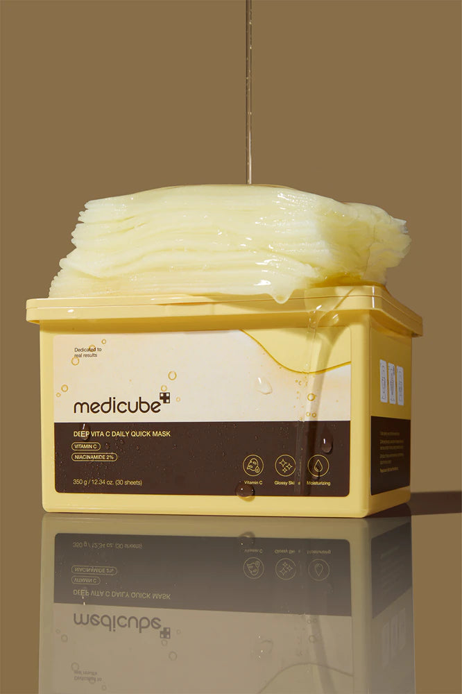 MEDICUBE DEEP VITA C DAILY QUICK MASK (30pcs)