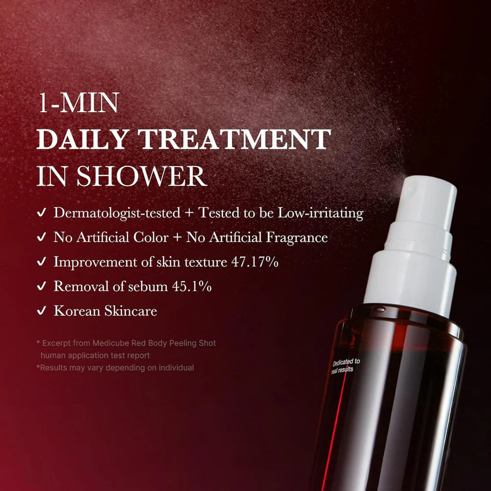 Medicube Red Acne Body Peeling Shot 110g