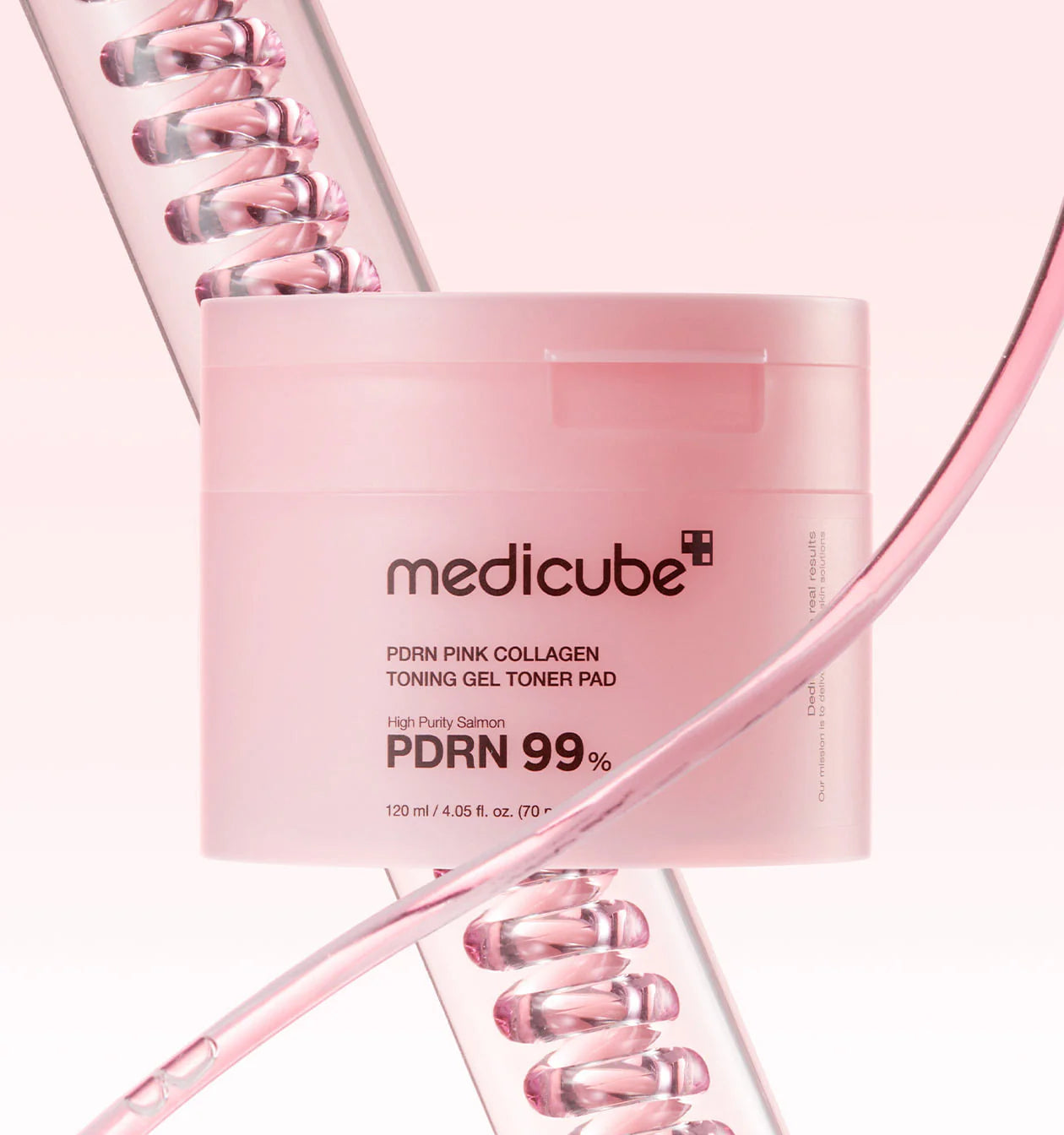 MEDICUBE PDRN PINK COLLAGEN TONING GEL TONER PAD 70ea
