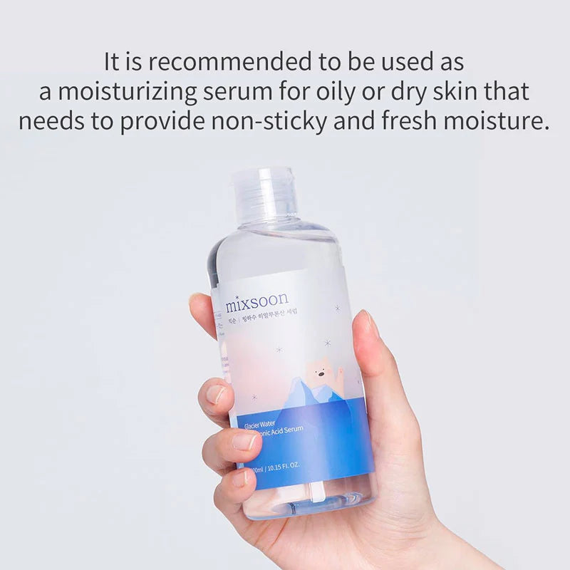 MIXSOON Glacier Water Hyaluronic Acid Serum 300ml