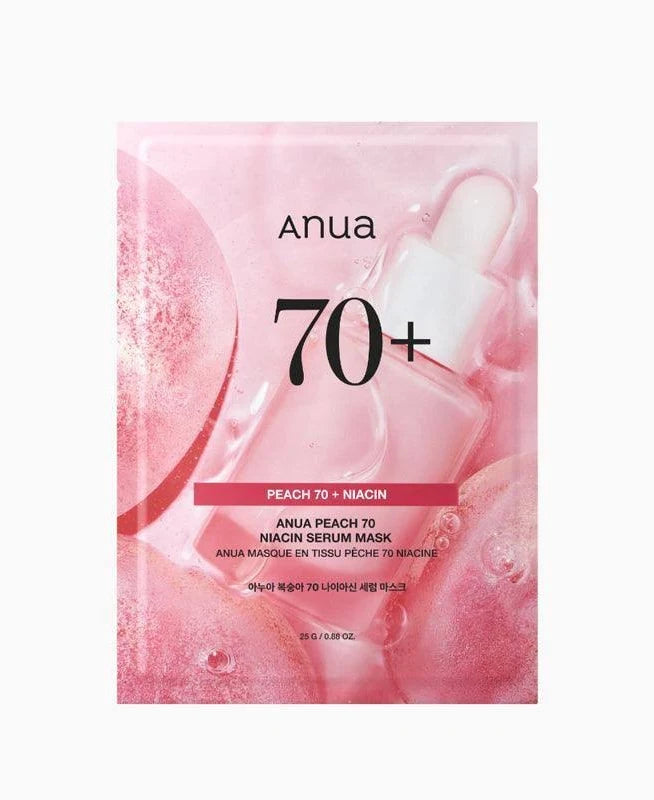 ANUA PEACH 70 NIACIN SERUM MASK (10ea)