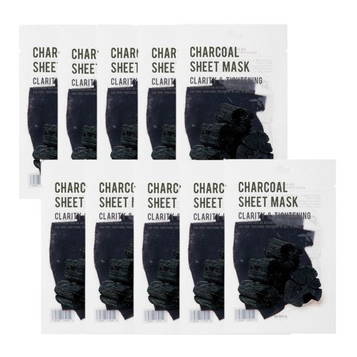 [BUY 10 GET 10 FREE] EUNYUL Purity Sheet Mask -Charcoal