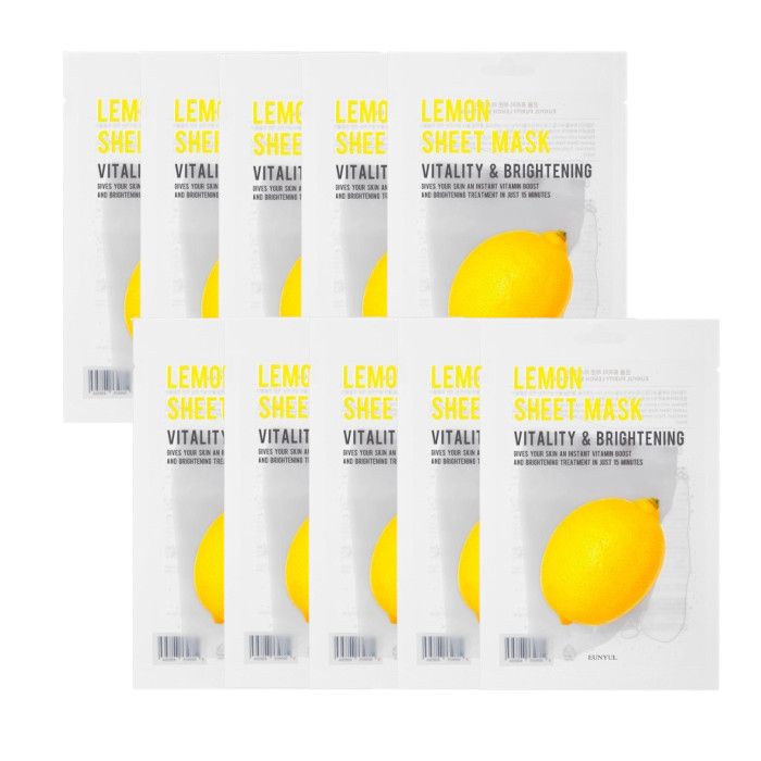 [BUY 10 GET 10 FREE] EUNYUL Purity Sheet Mask -Lemon